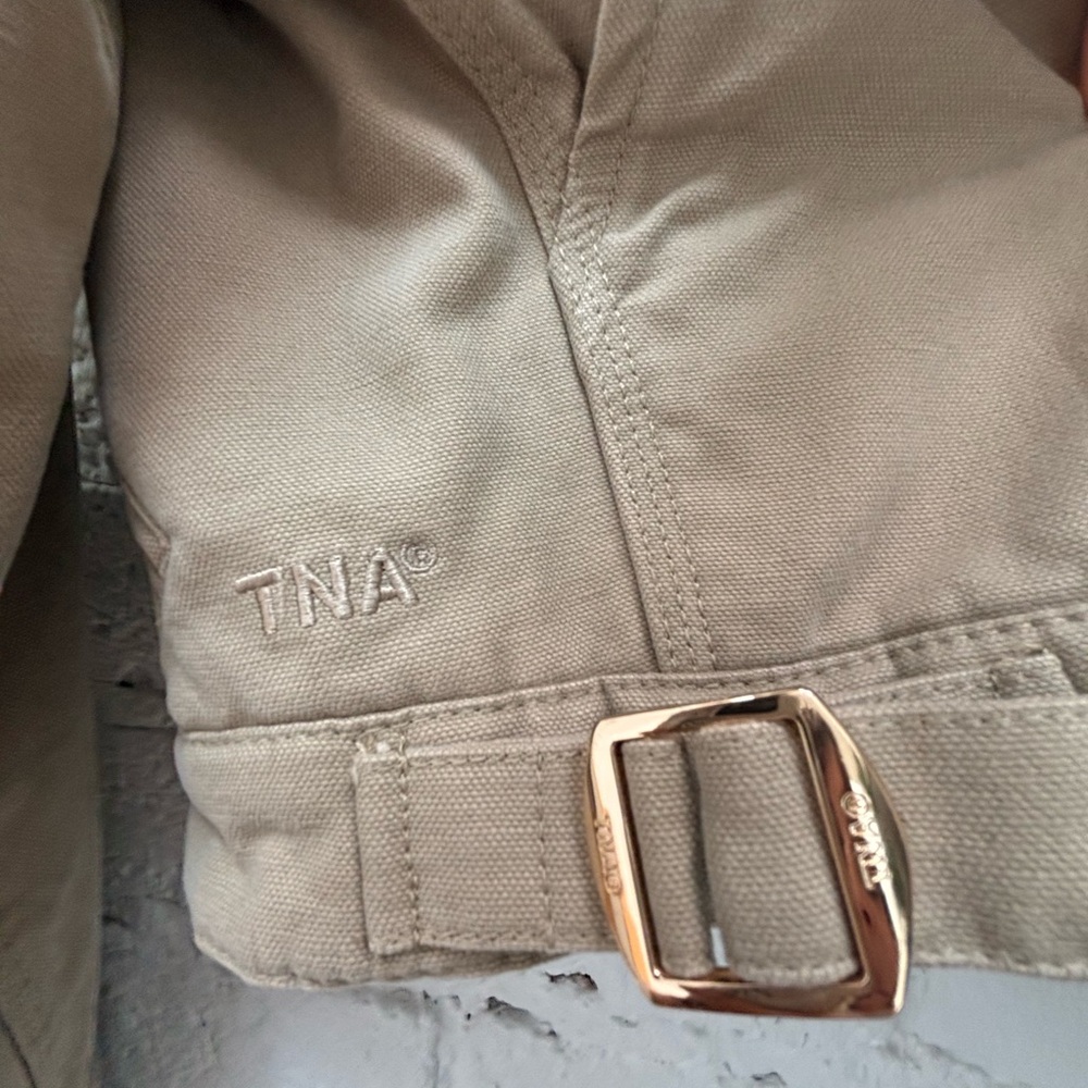 TNA Artizia Tan Utility Jacket for Women - Picture 7 of 7